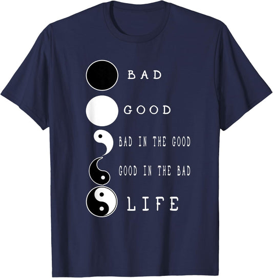 Wowtastic! -Adults Yoga - Black - Small T-Shirt - T-Shirt | Navy