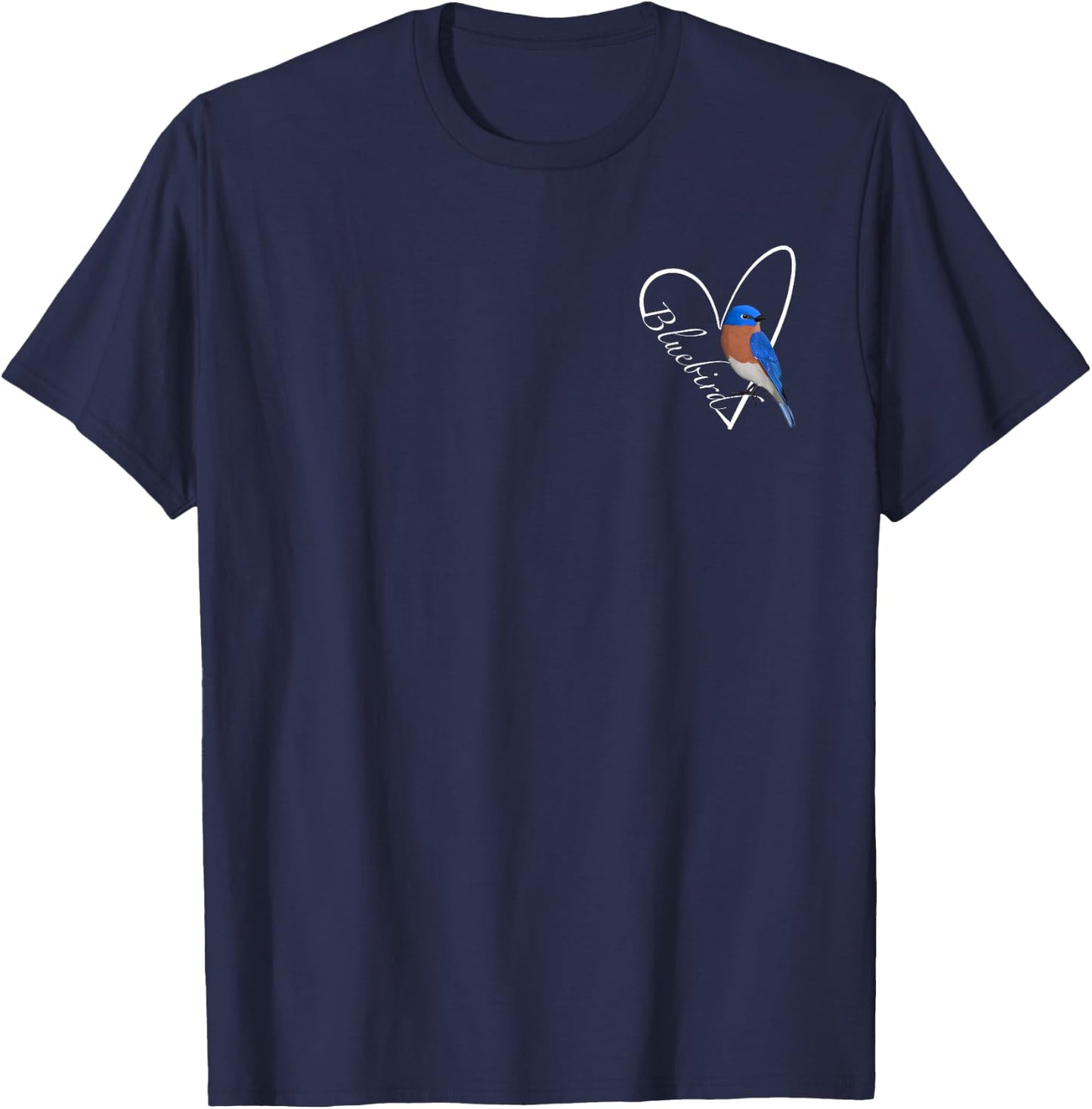 Bluebird Bird Birdlover Birdwatcher Animal Biologist T-Shirt - T-Shirt | Navy