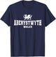Aberystwyth Wales Welsh Dragon Flag Cymru T-Shirt - T-Shirt | Navy