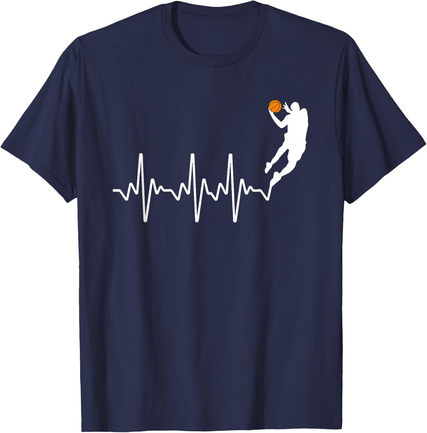 Cute Basketball Women Player Coach Basketball Lovers T-Shirt - T-Shirt | Navy