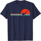 Pipe Smoking Retro Tobacco Vintage Smoker T-Shirt - T-Shirt | Navy