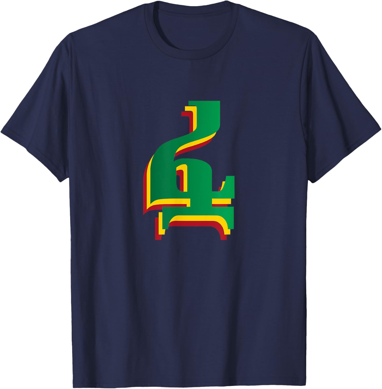 Cool in Amharic Fuwa T-Shirt - T-Shirt | Navy