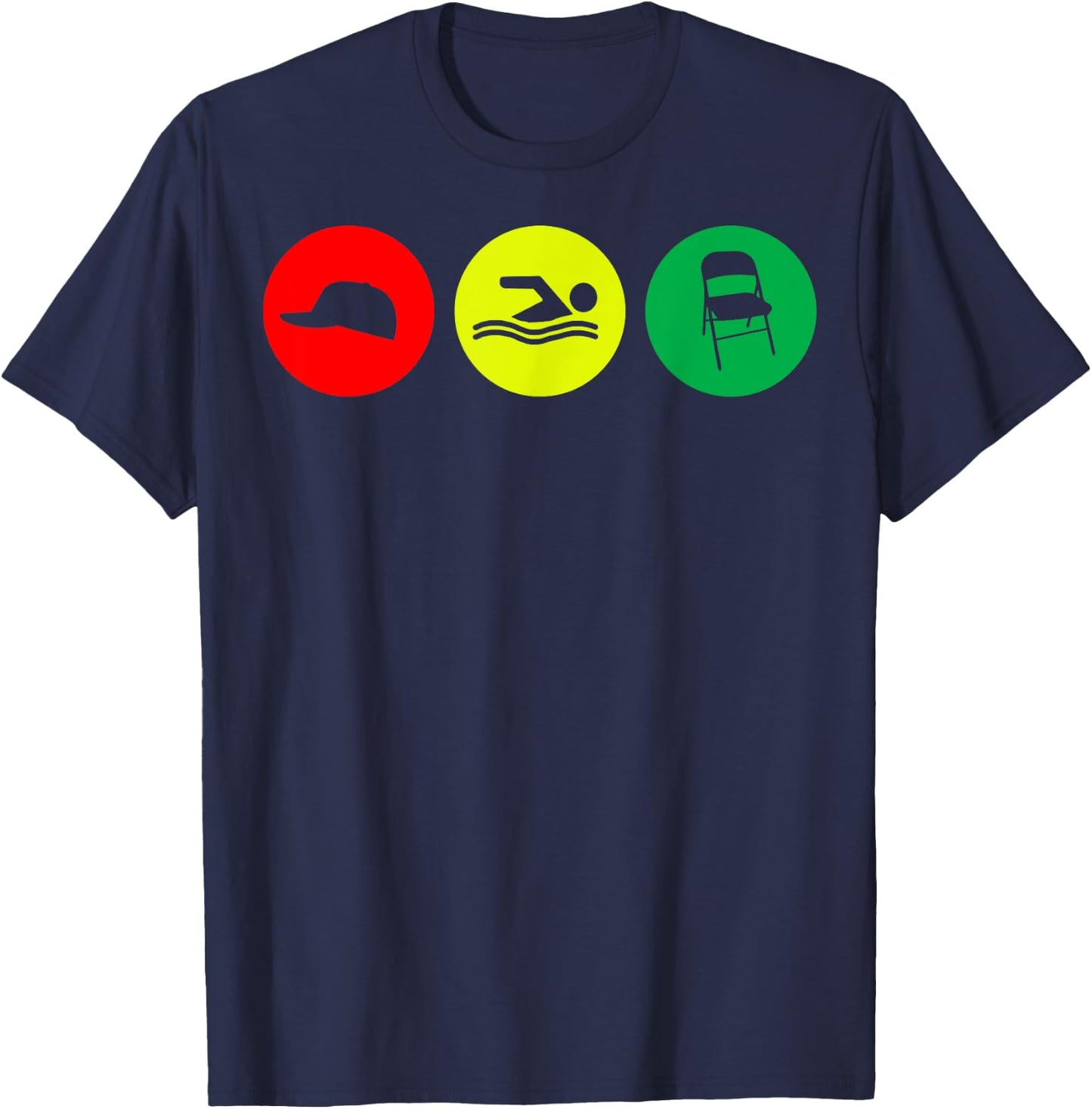 Alabama Brawl Boat Fight Folding Chair T-Shirt - T-Shirt | Navy