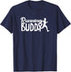 Running Buddy Runner Fitness Gym Exercise Cardio T-Shirt - T-Shirt | Navy