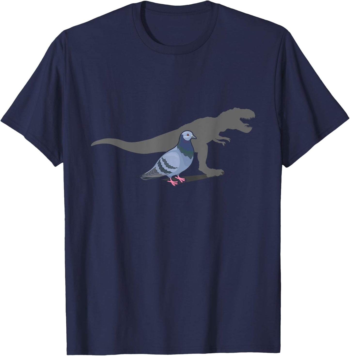 Pigeon T-Rex Shirt Pigeon Racing Shirt Pigeon Shirt Bird T-Shirt - T-Shirt | Navy