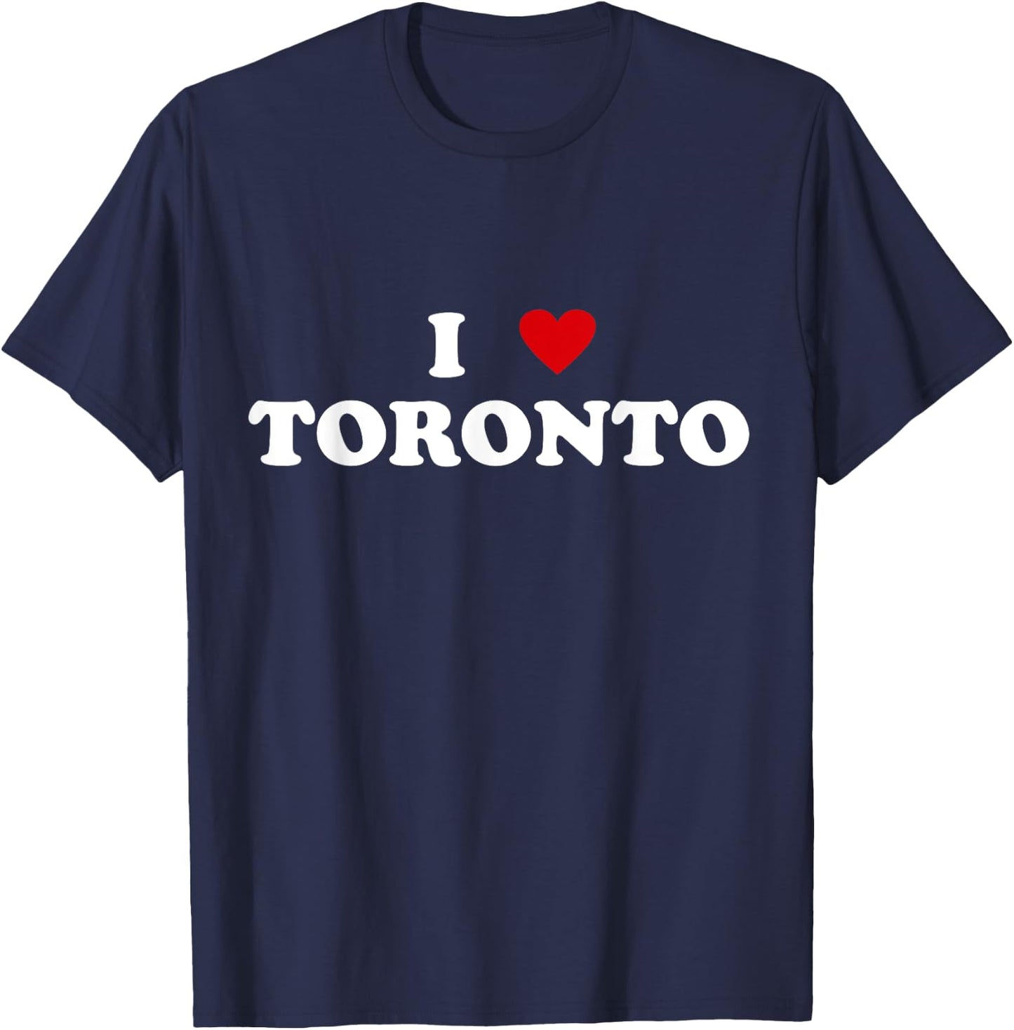 I Heart Canada City - I Love Toronto T-Shirt - T-Shirt | Navy