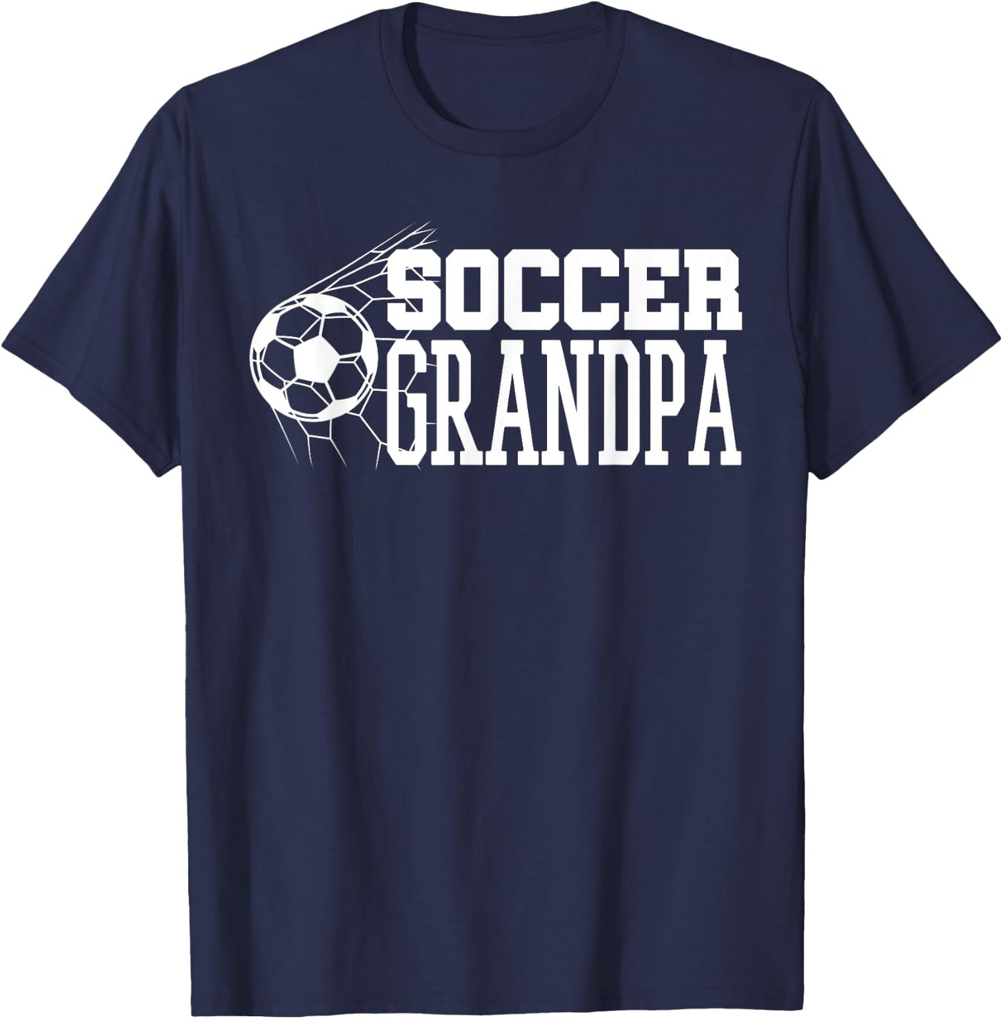 Soccer Grandpa T-Shirt - T-Shirt | Navy