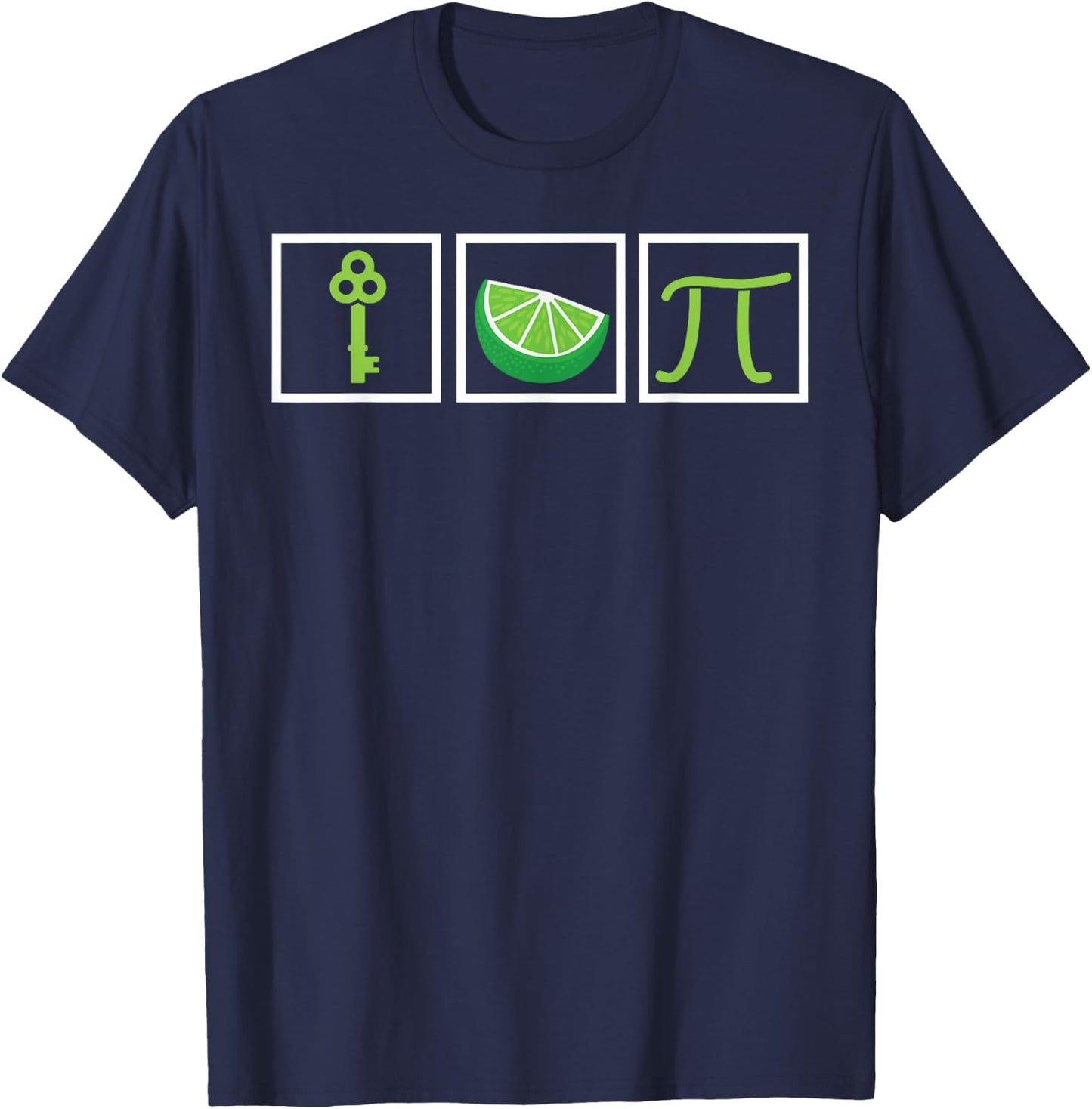 Key Lime Pie Florida Dessert Key Lime Pie Baker T-Shirt - T-Shirt | Navy