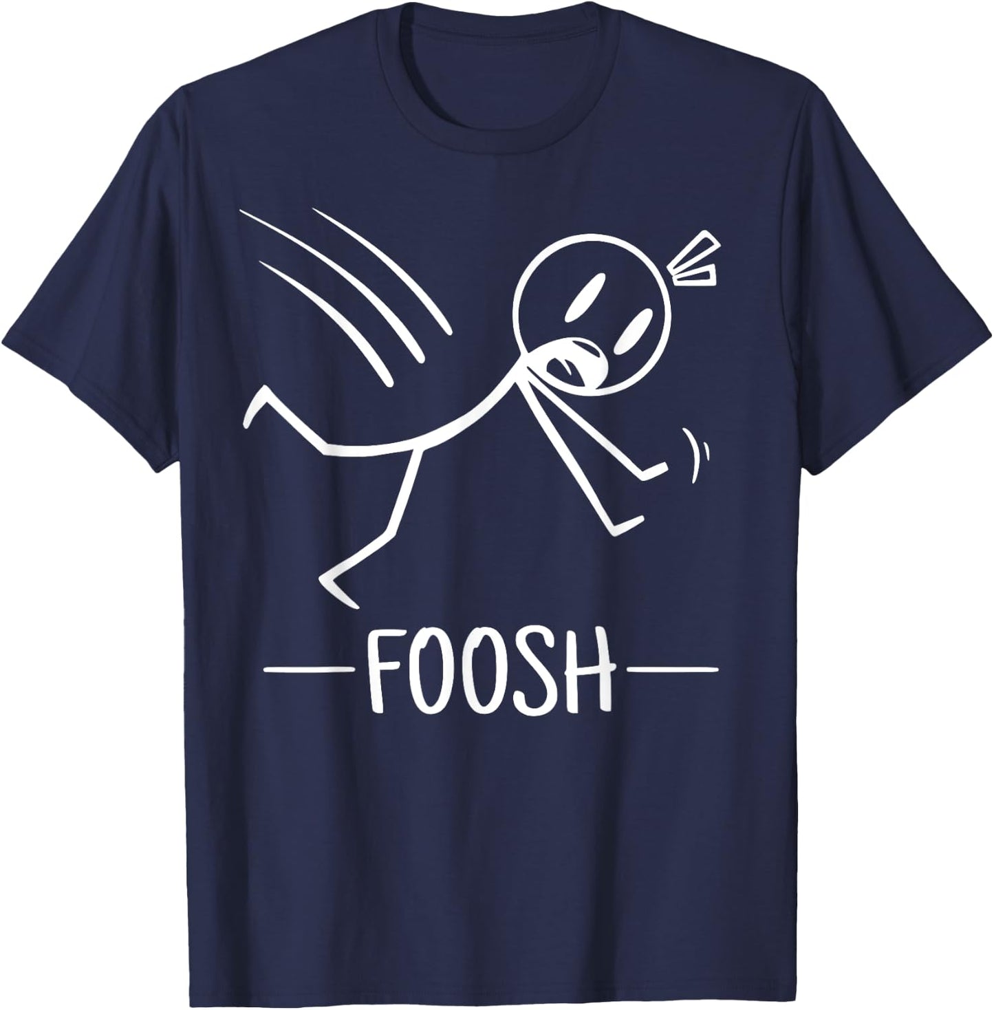 FOOSH Fall On Outstretched Hands Surprised design T-Shirt - T-Shirt | Navy