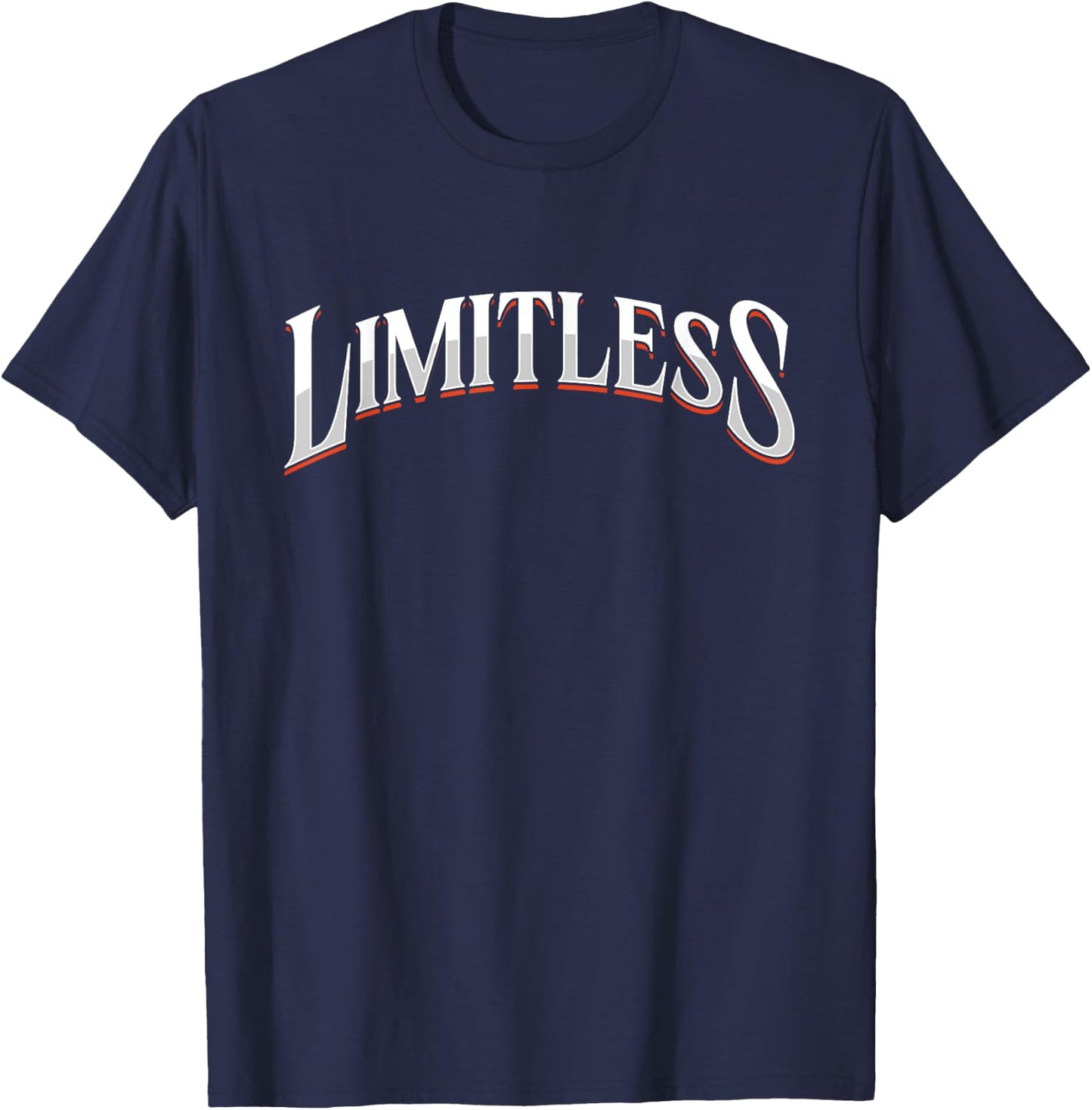 Limitless | Motivation Inspiration | Influencer Leader T-Shirt - T-Shirt | Navy