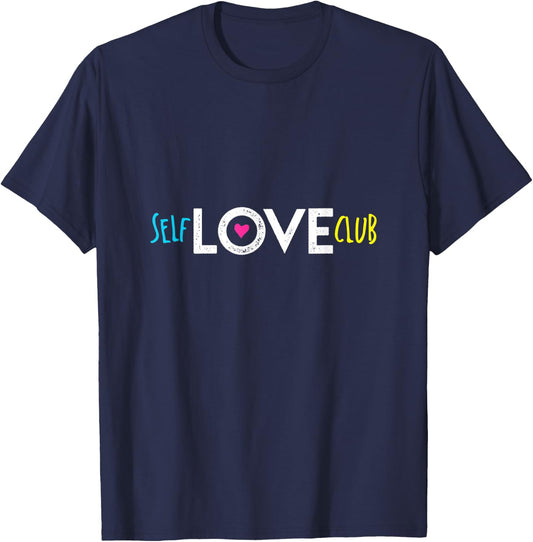 Self Love Club T-Shirt - T-Shirt | Navy
