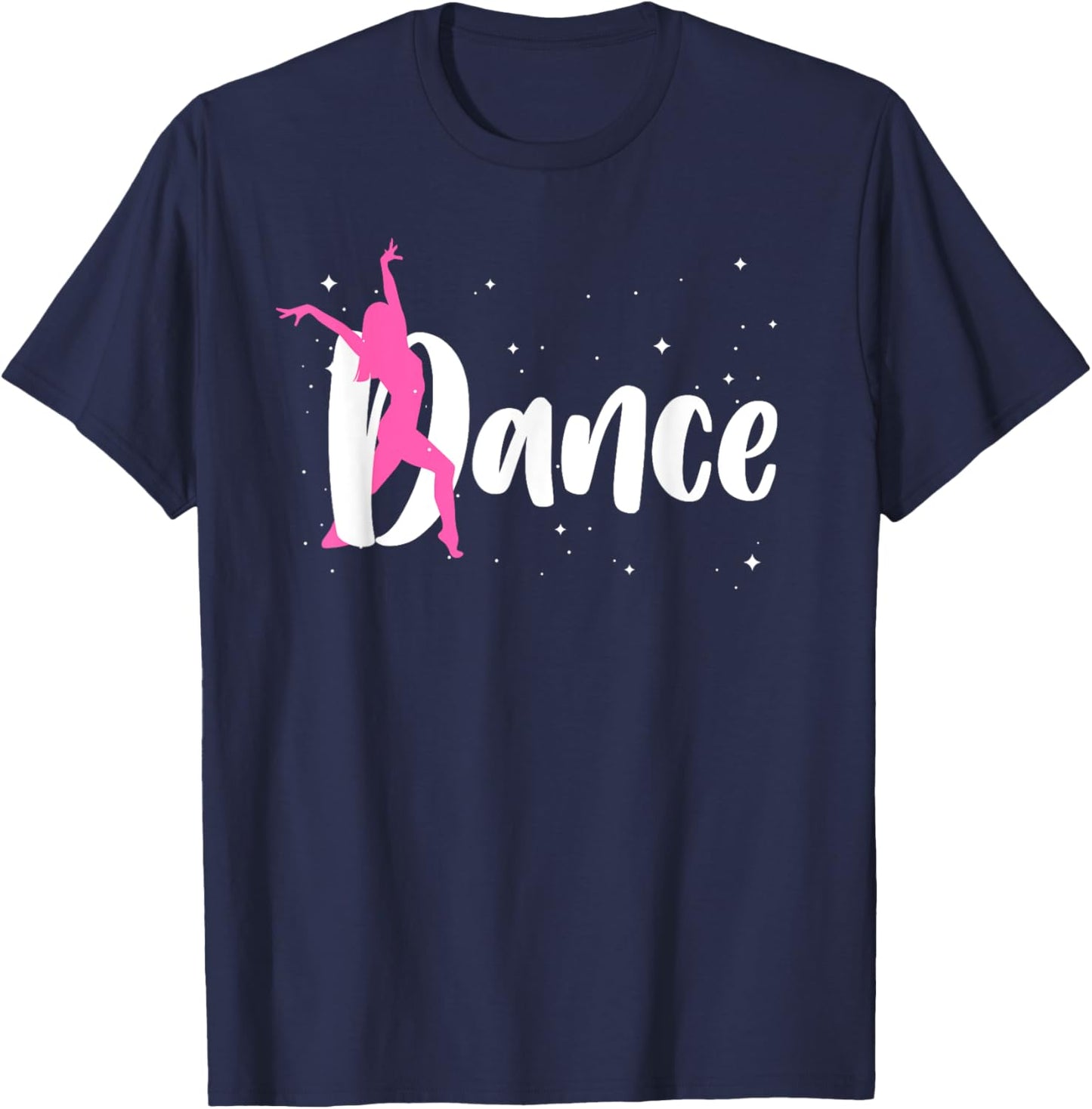 Cool Dance Girls Ballroom Lyrical Hip Hop Dancing T-Shirt - T-Shirt | Navy