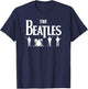 The Beatles - Silhouettes T-Shirt - T-Shirt | Navy