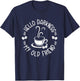 Hello Darkness My Old Friend Funny Coffee Lovers T-Shirt - T-Shirt | Navy