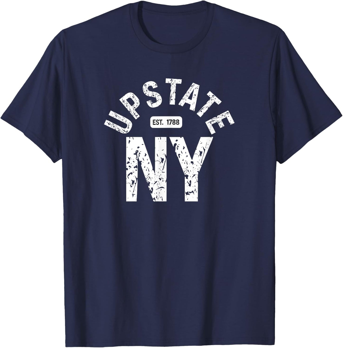 Upstate NY Est 1788 T-Shirt - T-Shirt | Navy