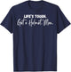 Life's Tough Get A Helmet Man T-Shirt - T-Shirt | Navy