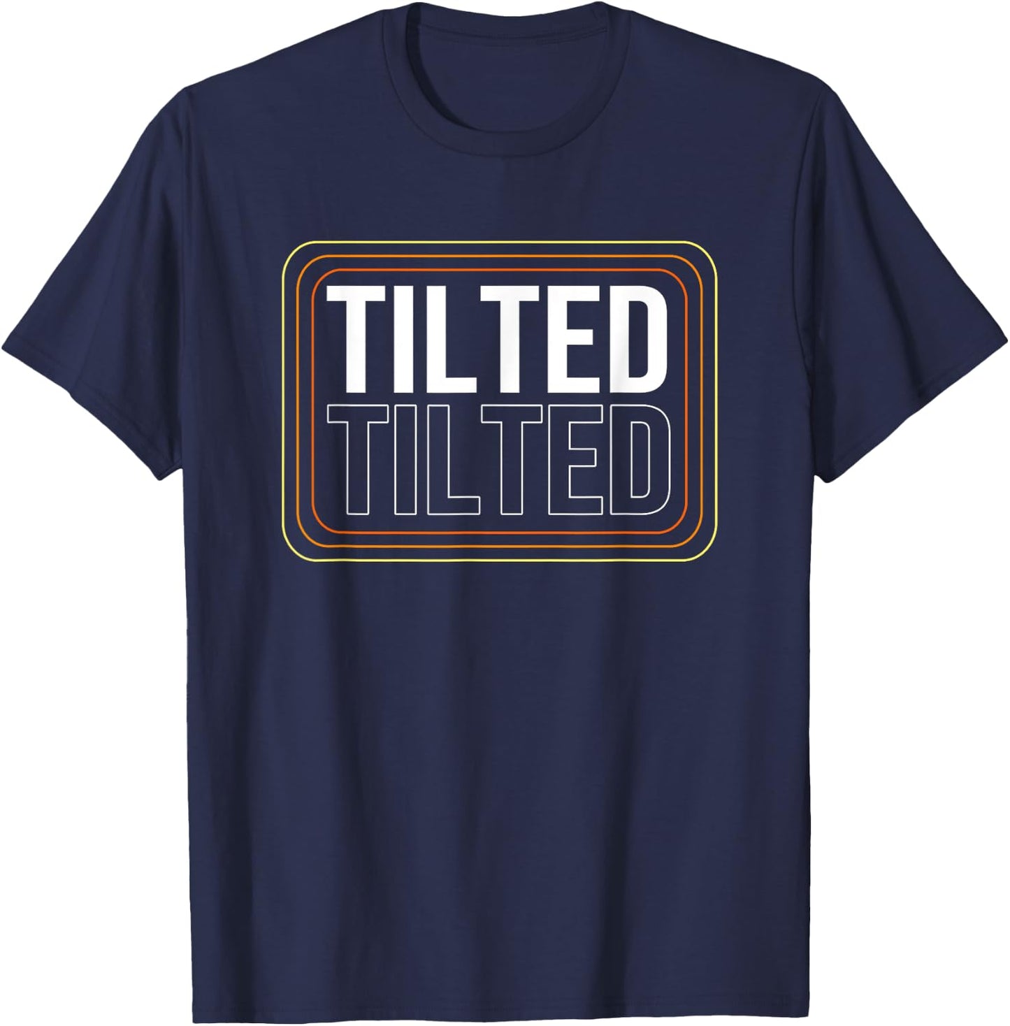 Arcade Game Pinball Tilted T-Shirt - T-Shirt | Navy