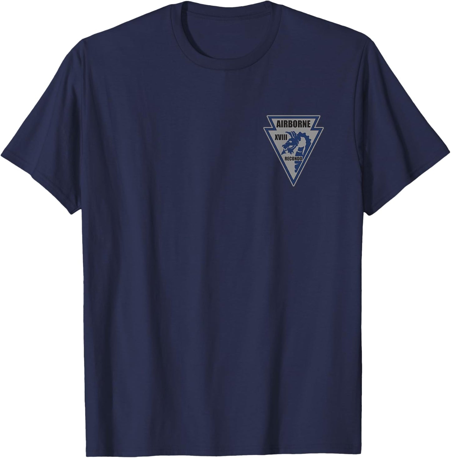 XVIII Airborne Corps Recondo Army Recon Commando Training T-Shirt - T-Shirt | Navy