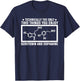 The Only Two Things You Enjoy Serotonin And Dopamine T-Shirt - T-Shirt | Navy