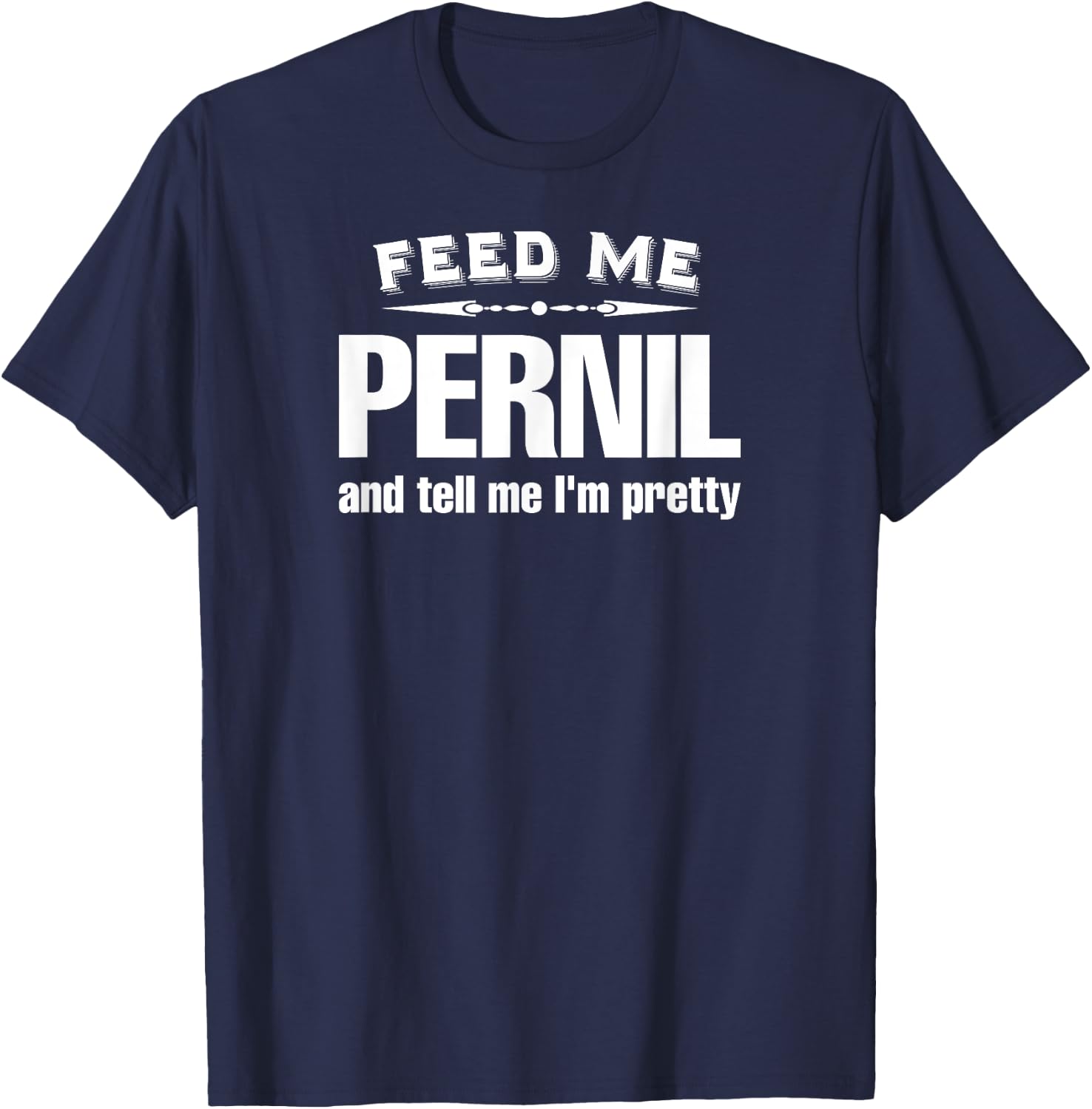 Funny Pernil Lover | Meat, Barbecue & BBQ Joke T-Shirt - T-Shirt | Navy
