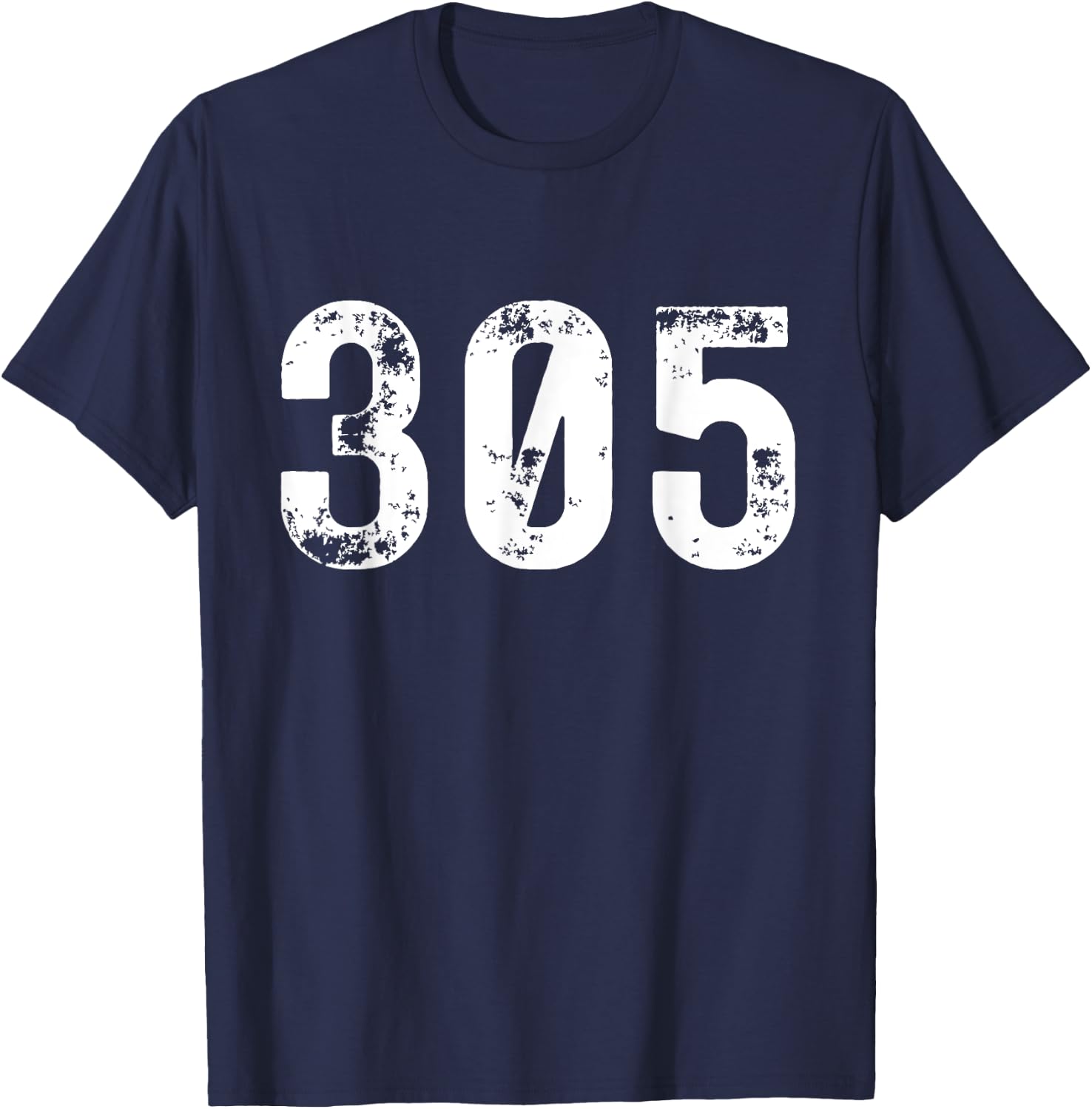 Area Code 305 for Miami Florida South Beach 305 Women T-Shirt - T-Shirt | Navy