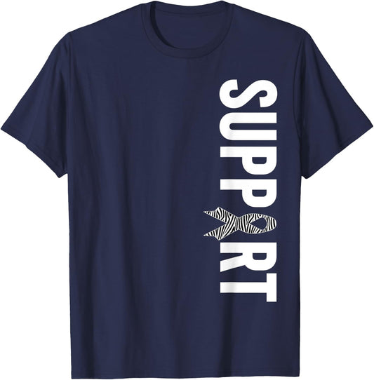 Carcinoid Cancer Awareness Shirt - Support Carcinoid Cancer T-Shirt - T-Shirt | Navy
