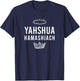 Yahshua Hamashiach Crowns T-Shirt - T-Shirt | Navy