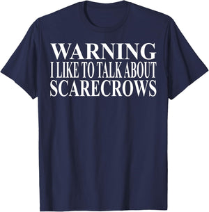 Scarecrow Apparel | Funny Unique Scarecrows Lover Design T-Shirt - T-Shirt | Navy