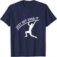 Just get over it track and field pole vault T-Shirt - T-Shirt | Navy