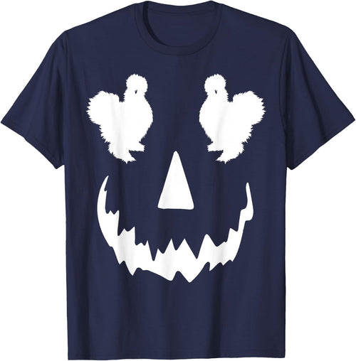 pumpkin Silkie Chicken halloween