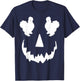 pumpkin Silkie Chicken halloween T-Shirt - T-Shirt | Navy
