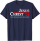 Jesus Christ 24 Only Jesus Can Save This Nation T-Shirt - T-Shirt | Navy