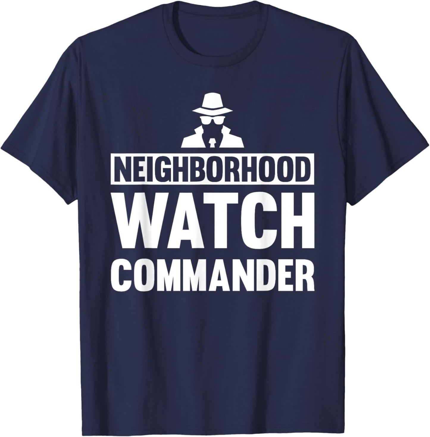 Neighborhood Watch Commander Uniform T-Shirt - T-Shirt | Navy