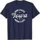 Born and Raised in Iowa T-Shirt - T-Shirt | Navy