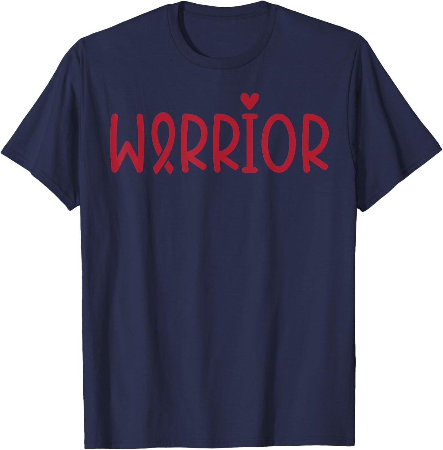 Warrior Survivor Fighter Warrior Multiple Myeloma Cancer T-Shirt - T-Shirt | Navy