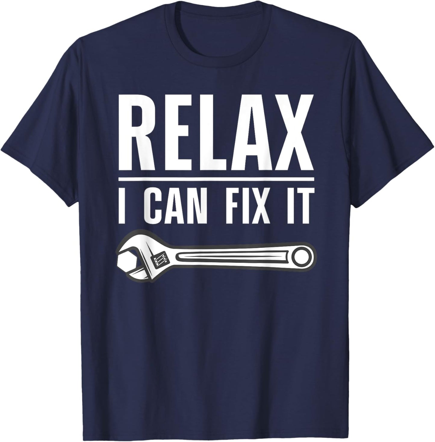 Funny Handyman Design Women Handyman Repair Tools T-Shirt - T-Shirt | Navy