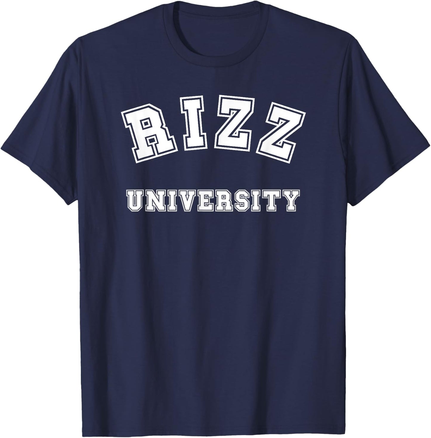 Rizz University, Rizz, Rizz Master, Unspoken Rizz T-Shirt - T-Shirt | Navy