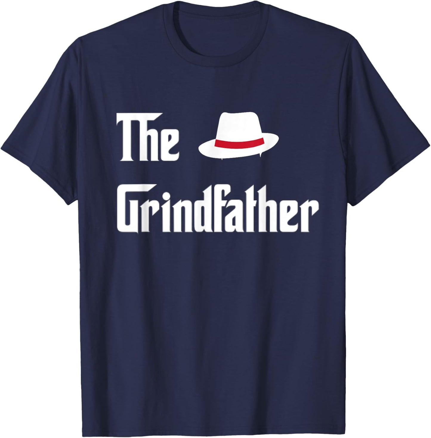 The Grindfather, Hustle and Grind T-Shirt - T-Shirt | Navy