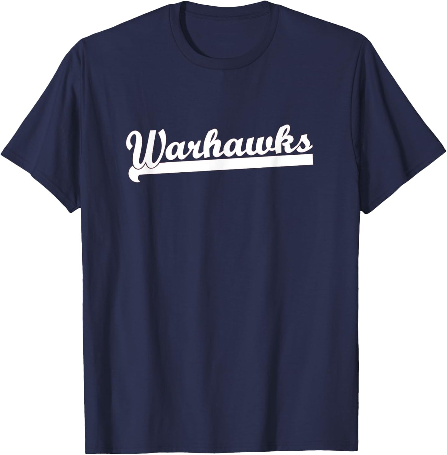 WARHAWKS Baseball Football Softball Basketball T-Ball Team T-Shirt - T-Shirt | Navy