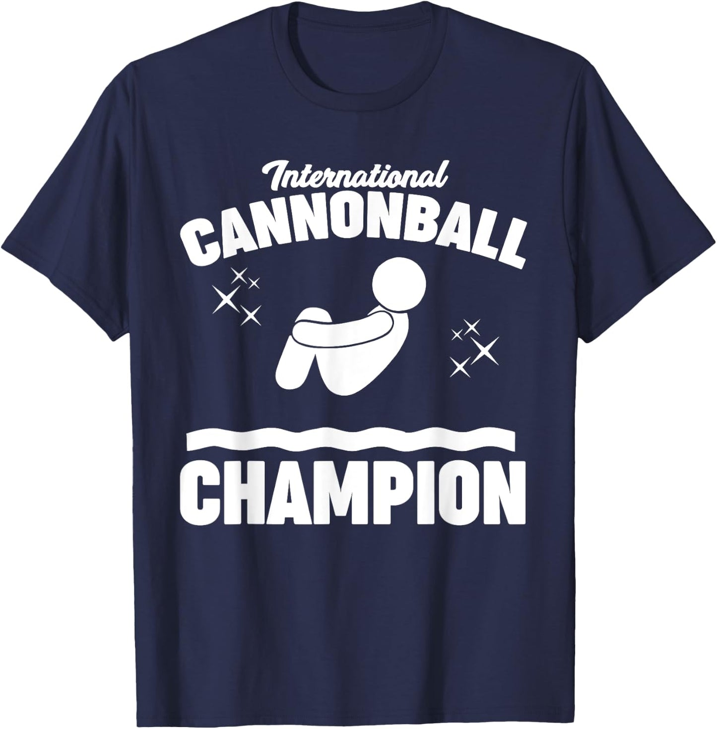 International Cannonball Champion T-Shirt - T-Shirt | Navy
