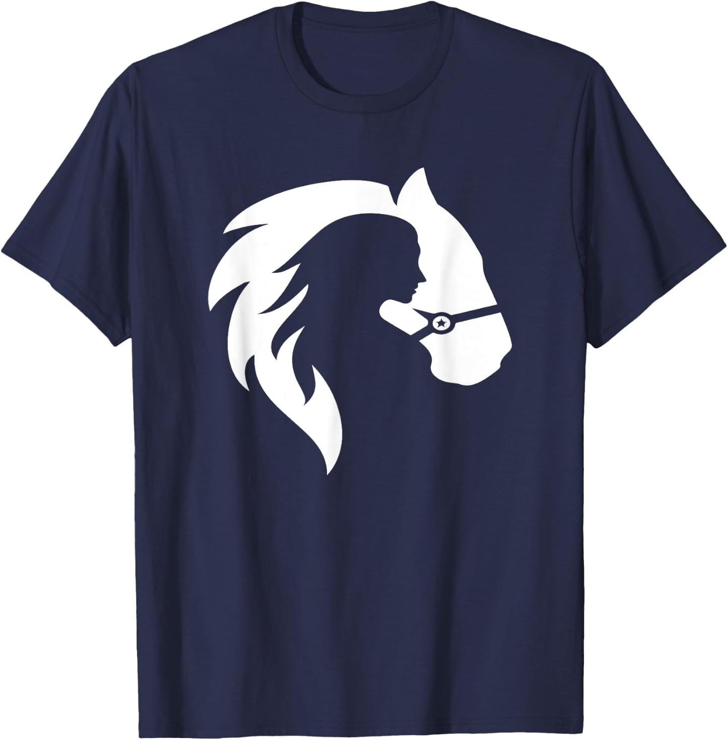 Girls in a Mission Horse Girl T-Shirt - T-Shirt | Navy