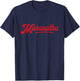 Maranatha - Baseball Themed Christian Apparel - Church T-Shirt - T-Shirt | Navy