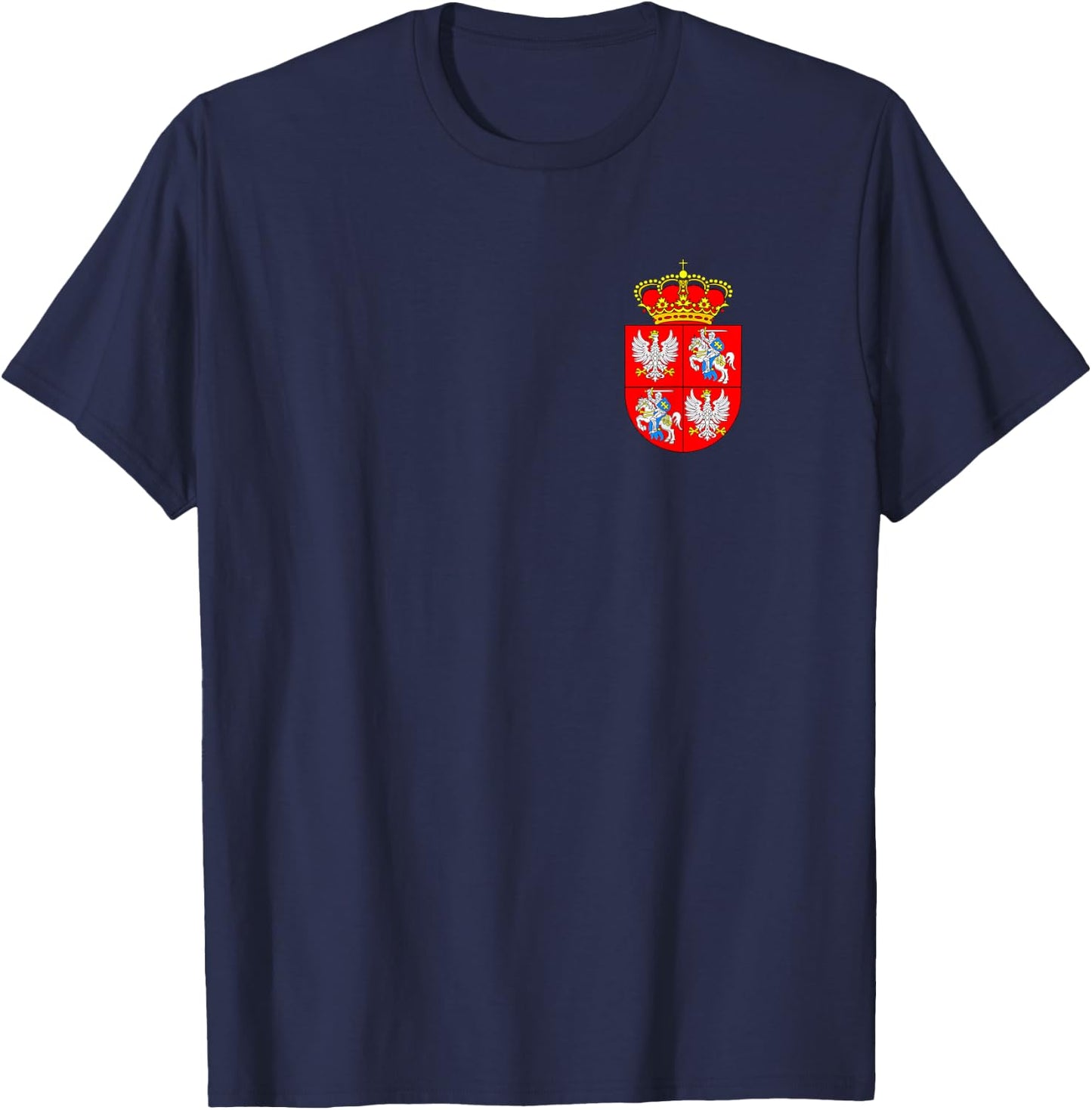 Polish–Lithuanian Commonwealth T-Shirt - T-Shirt | Navy