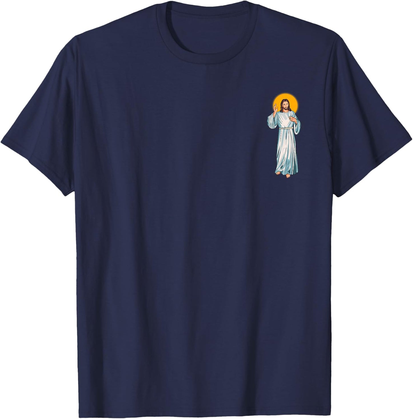 Divine Mercy of JESUS CHRIST T-Shirt - T-Shirt | Navy
