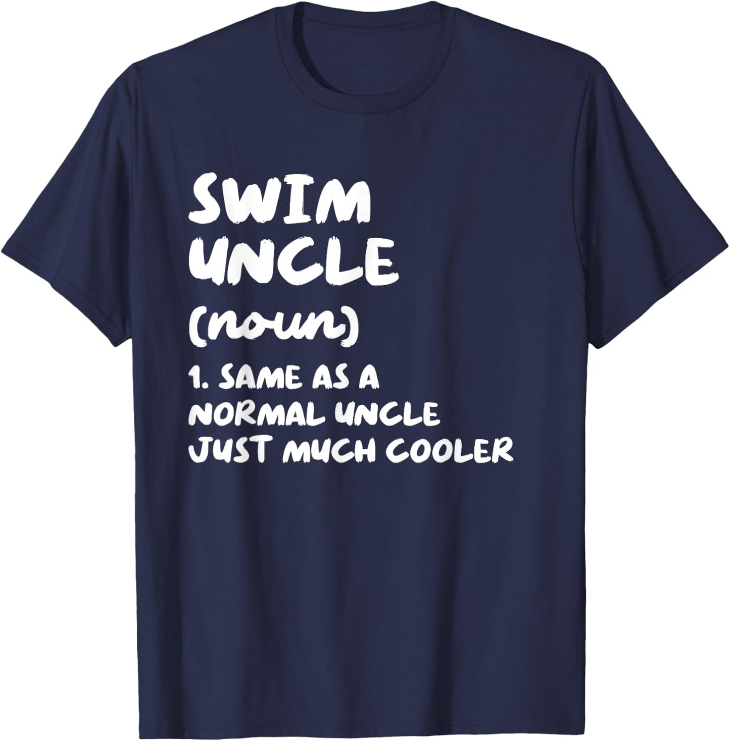 Swim Uncle Definition Funny Sports T-Shirt - T-Shirt | Navy