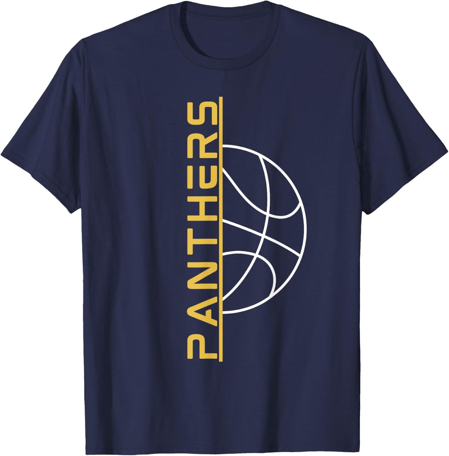 Panthers Basketball T-Shirt - T-Shirt | Navy