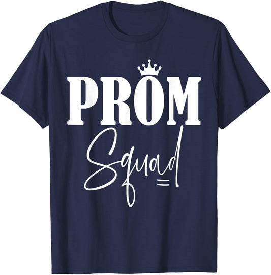 Prom Squad T-Shirt - T-Shirt | Navy