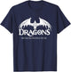 Dragons Because People Suck Shirt Dragon Lover Shirt Dragon T-Shirt - T-Shirt | Navy