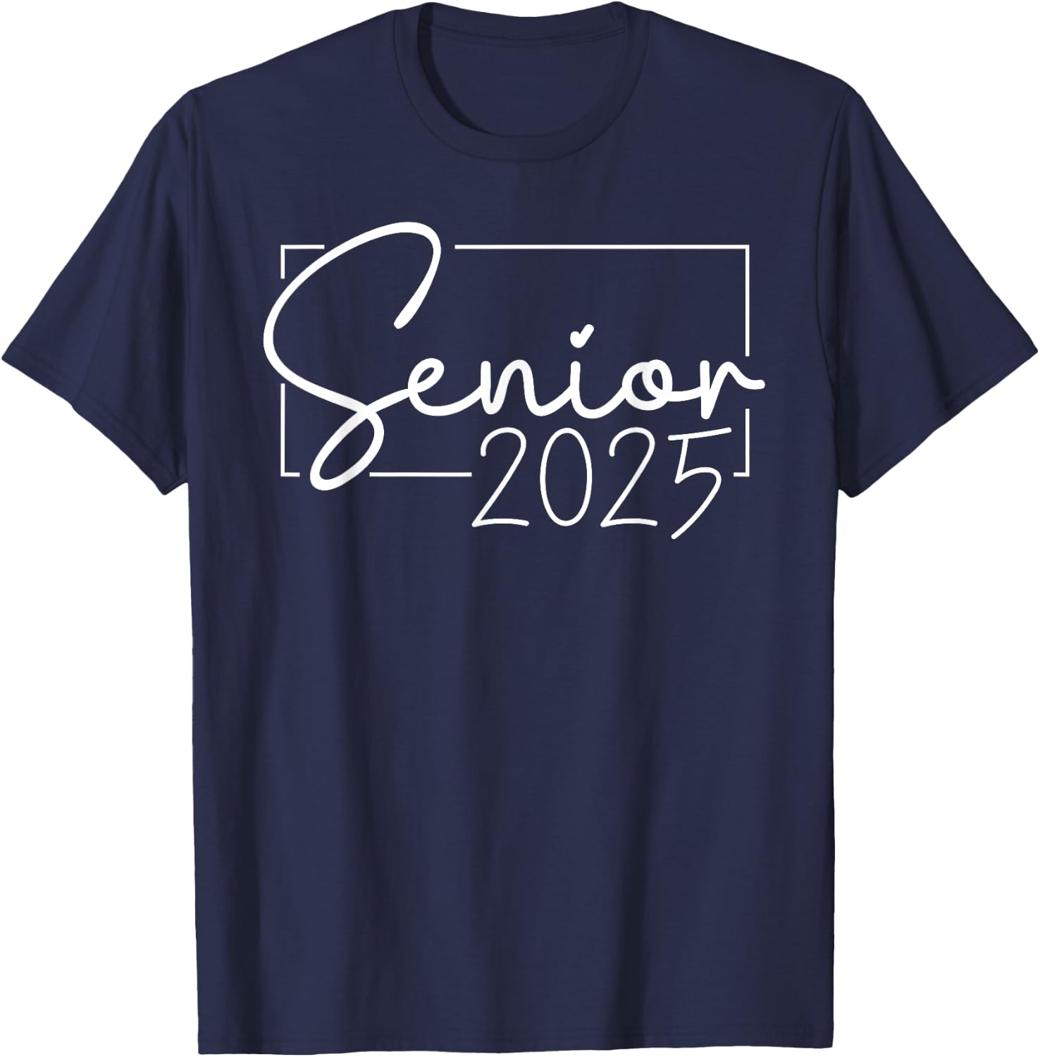 Senior 2025 Class of 2025 Graduation T-Shirt - T-Shirt | Navy