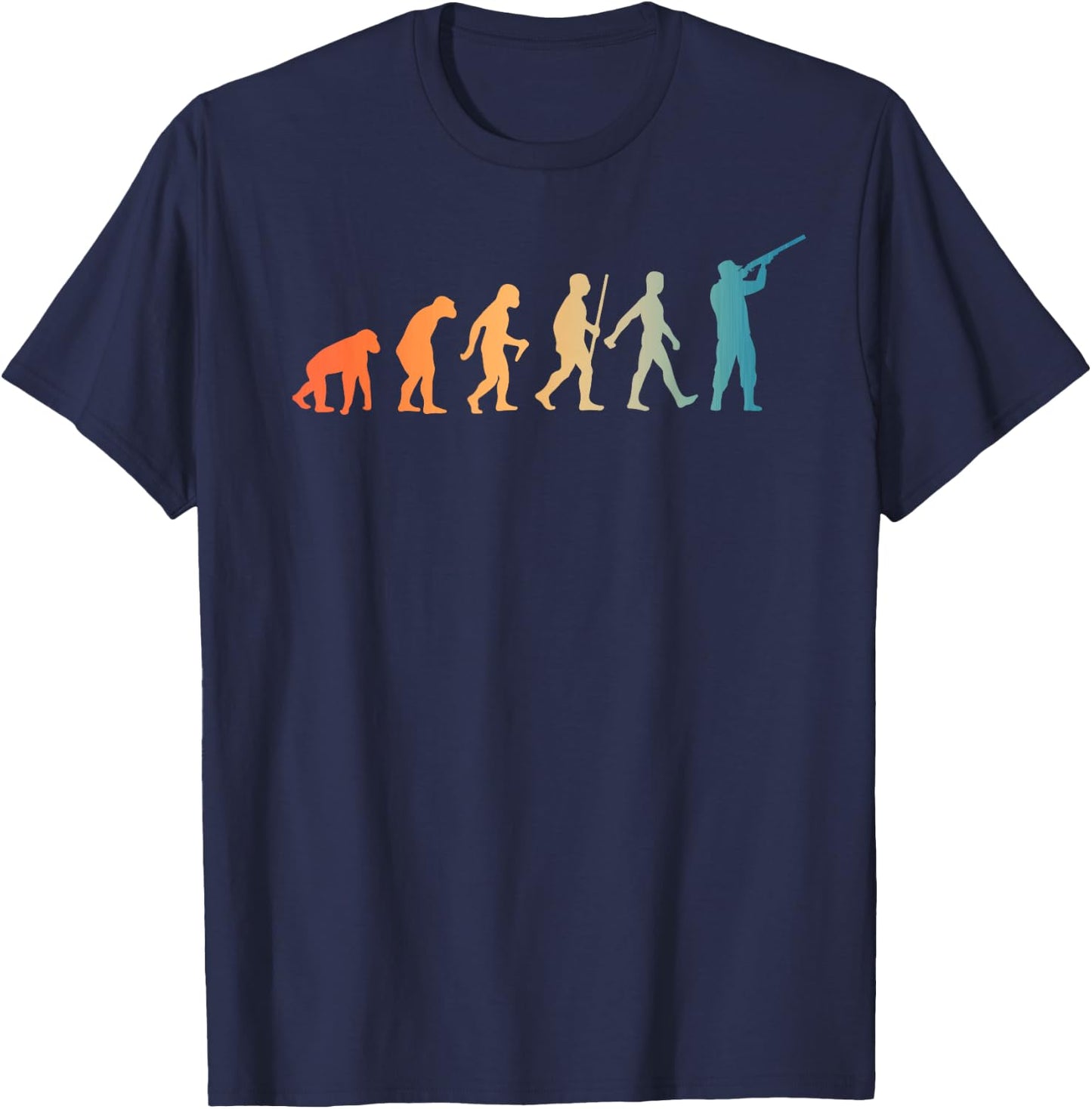 Cool Trap Shooting Women Clay Skeet Trap Shooting T-Shirt - T-Shirt | Navy